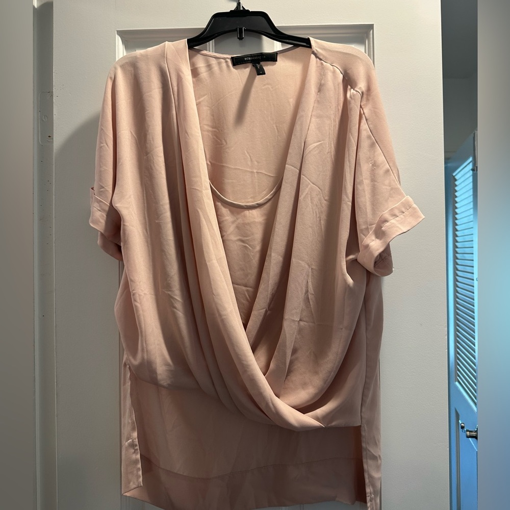 Beige blouse BCBG